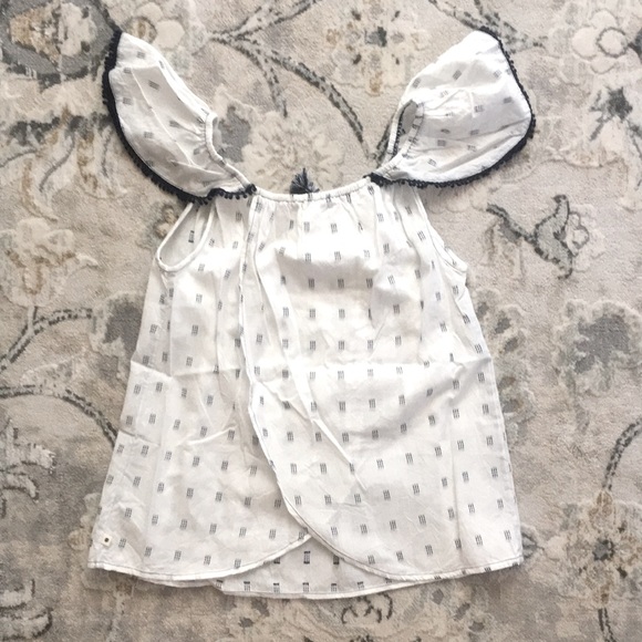 Lucky Brand Tulip Back Top Womens Size S - Picture 2 of 6